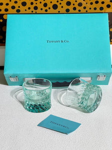 TIFFANY CUP GLASSWARE SET