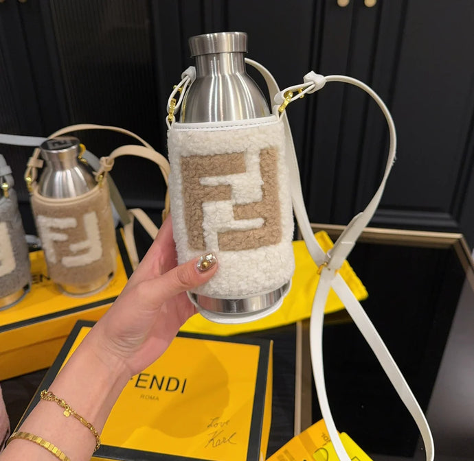 FENDI FURRY STEEL BOTTLES