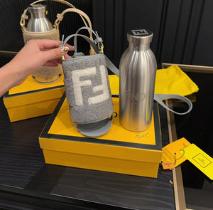 FENDI FURRY STEEL BOTTLES