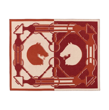 Load image into Gallery viewer, HERMES WOOL TATERSALE THROW BLANKET
