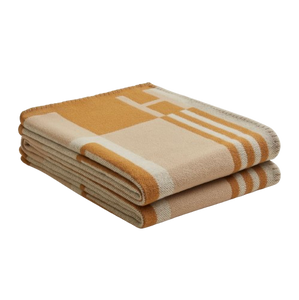 HERMES WOOL ITHAQUE THROW BLANKET