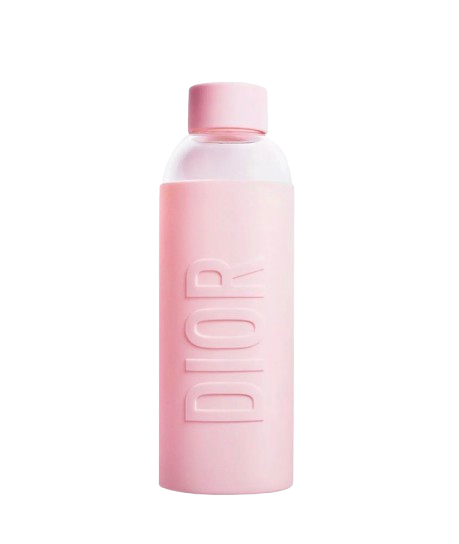 CHRISTIAN PINK WATER BOTTLE