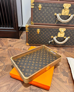 CUSTOM LV SERVING TRAY