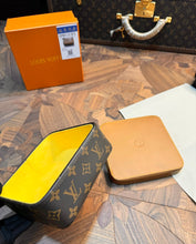 Load image into Gallery viewer, CUSTOM LV SQUARE YELLOW JEWELRY BOX
