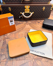 Load image into Gallery viewer, CUSTOM LV SQUARE YELLOW JEWELRY BOX
