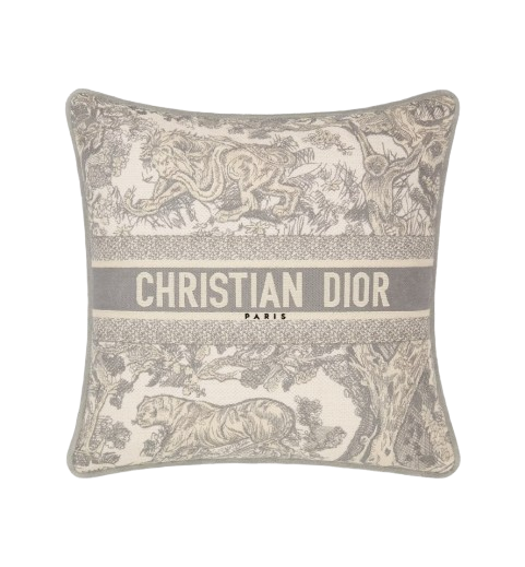 CHRISTIAN GREY THROW PILLOW