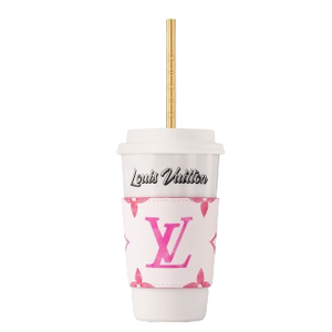 CUSTOM LOUIS CUP AND STRAW