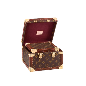 CUSTOM LV PYRAMID MONOGRAM TRUNK SET