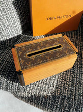 Load image into Gallery viewer, CUSTOM LEATHER TISSUE BOX COVER
