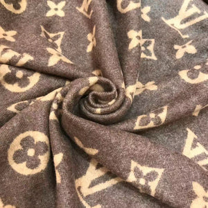 CUSTOM LV X NBA MONOGRAM THROW BLANKET