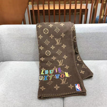 Load image into Gallery viewer, CUSTOM LV X NBA MONOGRAM THROW BLANKET
