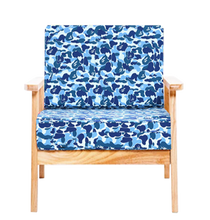 Load image into Gallery viewer, BAPE SINGLE-SEATER WOODEN CHAIR - THE PENTHOUSE THEORY BAPE
