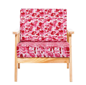 BAPE SINGLE-SEATER WOODEN CHAIR - THE PENTHOUSE THEORY BAPE