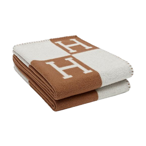 HERMES WOOL CLASSIC THROW BLANKET