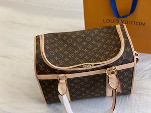 CUSTOM LV PET BAG