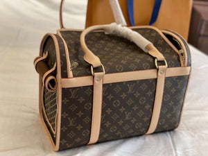 CUSTOM LV PET BAG