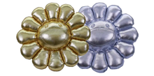 Load image into Gallery viewer, GOLD &amp; SILVER MURAKAMI FLOWER PLUSH
