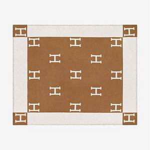 HERMES WOOL CLASSIC THROW BLANKET