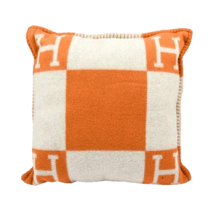 HERMES WOOL CLASSIC THROW PILLOW