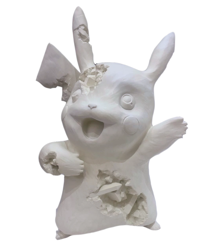 ERODED PIKACHU RELIC (WHITE EDITION)